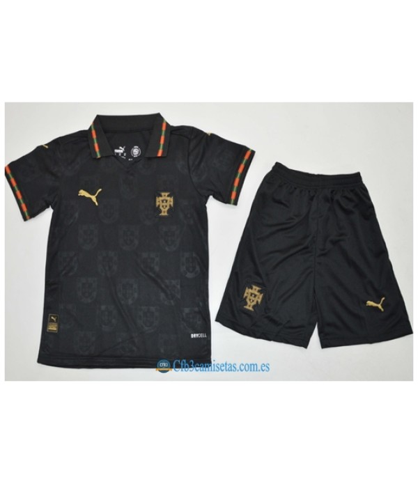 CFB3-Camisetas Portugal 2a equipación 2026 - niÑos