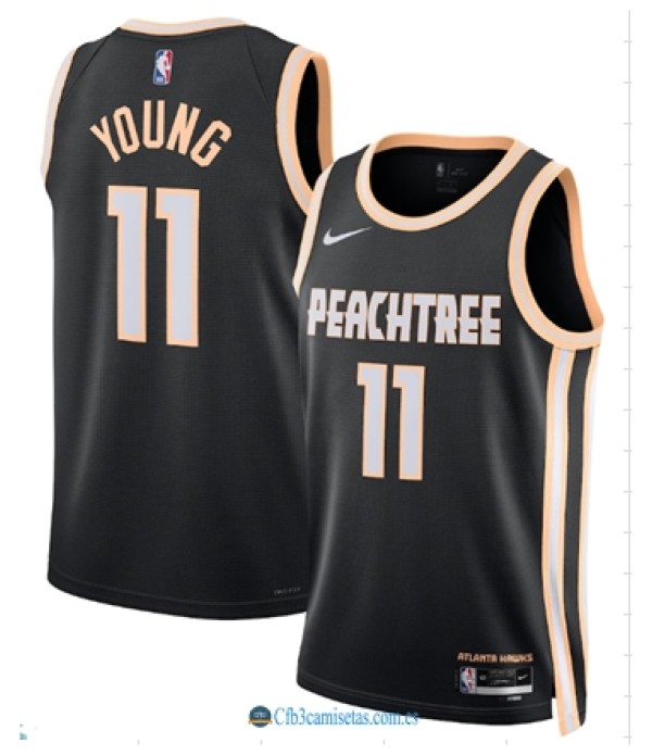 CFB3-Camisetas Trae young atlanta hawks 2025/26 - city edition