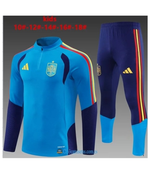 CFB3-Camisetas Chándal españa 2026 bule - niÑos