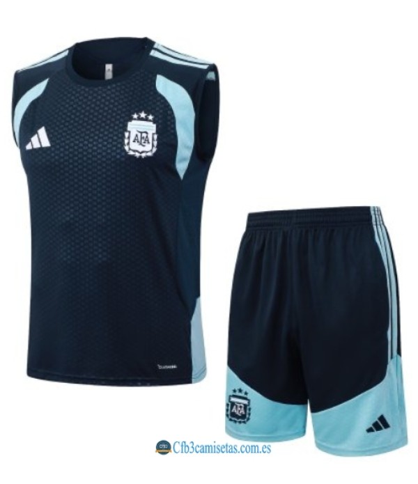 CFB3-Camisetas Kit entrenamiento argentina 2026-dark blue