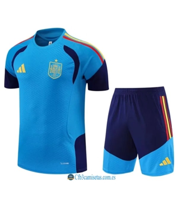 CFB3-Camisetas Kit entrenamiento españa 2026-bule
