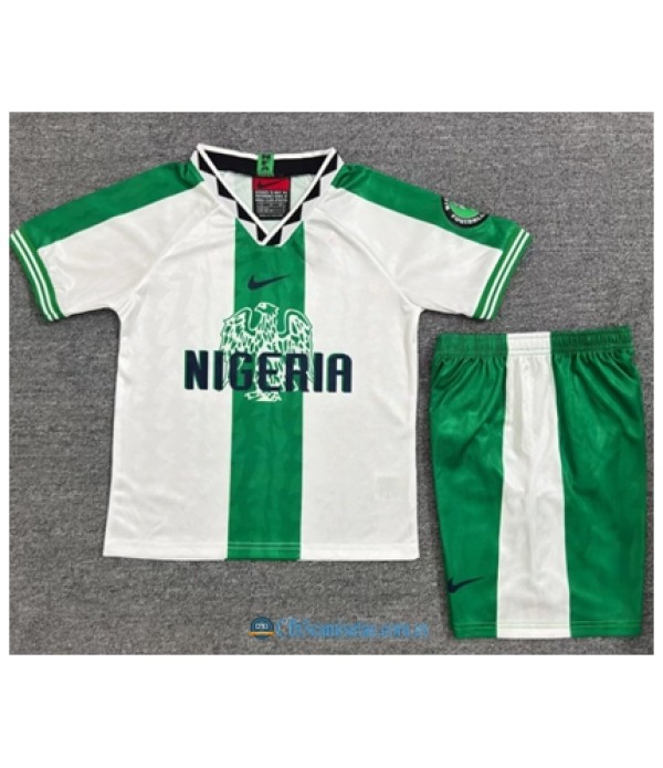 CFB3-Camisetas Nigeria 2a equipación 1996 - niÑos