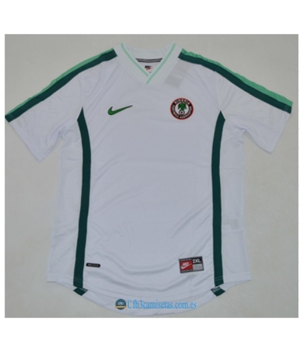CFB3-Camisetas Nigeria 2a equipación wc1998