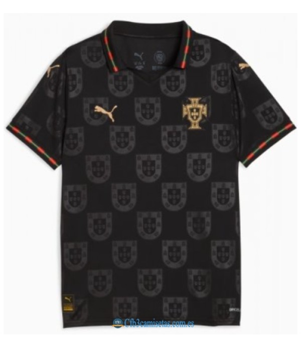 CFB3-Camisetas Portugal edición especial eusébio 2025 - authentic