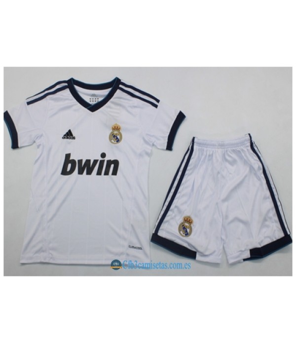 CFB3-Camisetas Real madrid 1a equipación 12/13 - niÑos