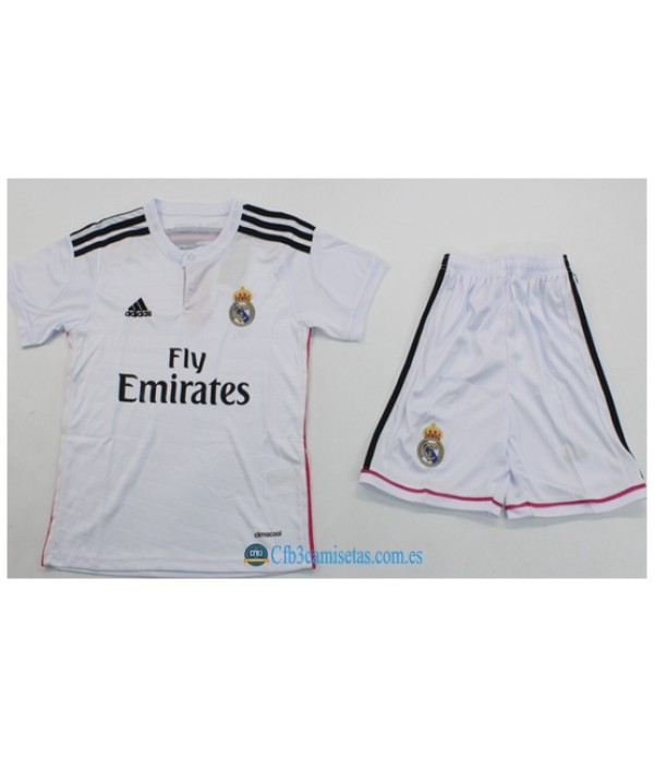 CFB3-Camisetas Real madrid 1a equipación 14/15 - niÑos