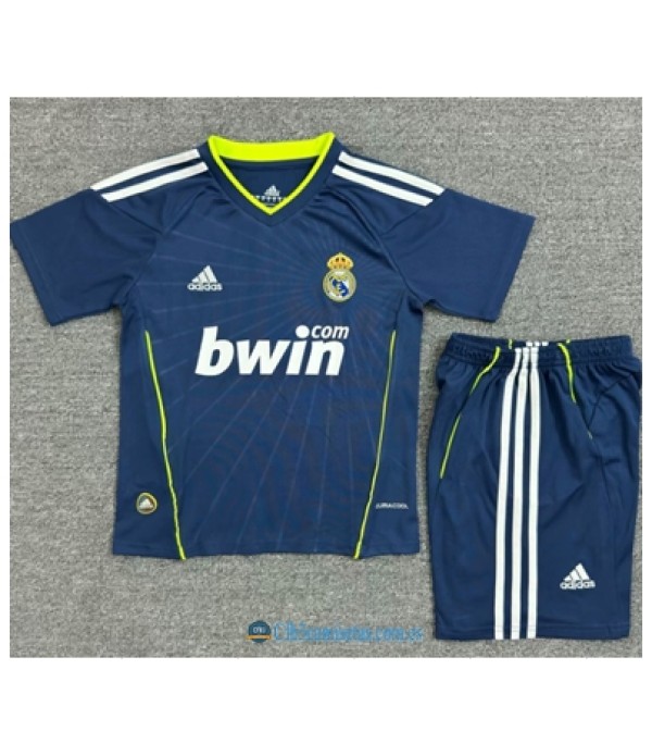 CFB3-Camisetas Real madrid 2a equipación 10/11 - niÑos