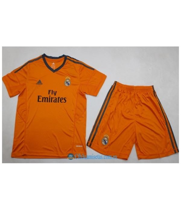 CFB3-Camisetas Real madrid 2a equipación 13/14 - niÑos