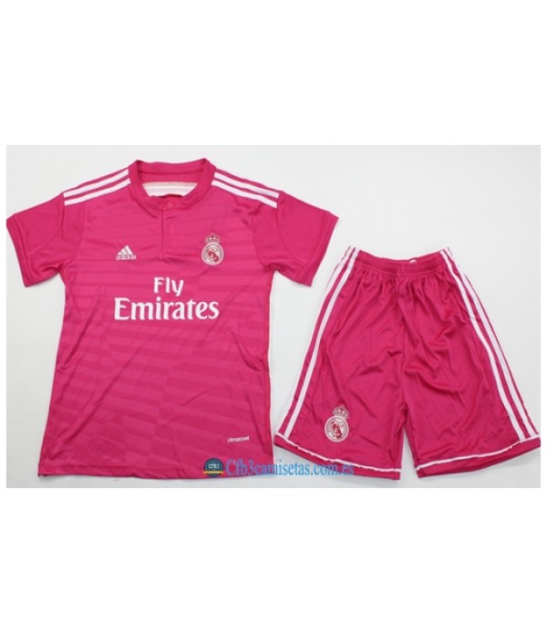 CFB3-Camisetas Real madrid 2a equipación 14/15 - niÑos