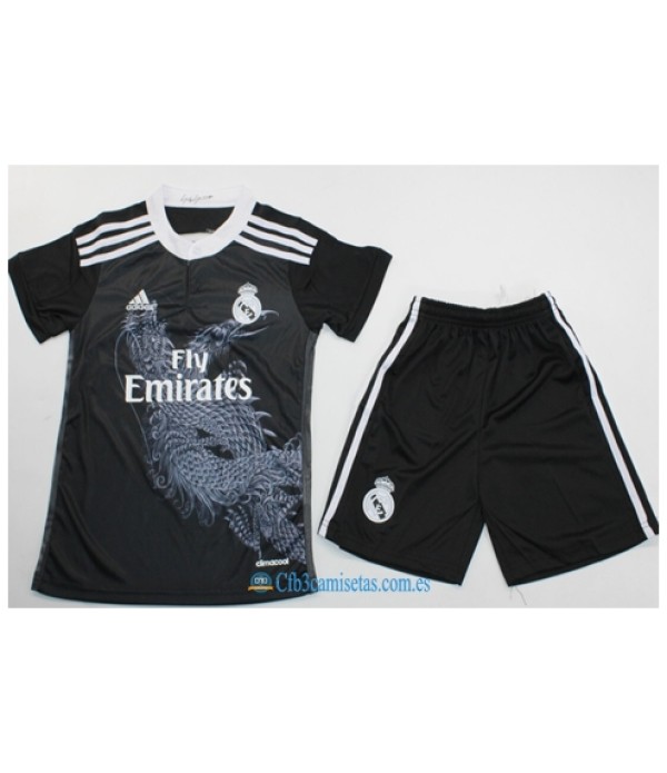 CFB3-Camisetas Real madrid 3a equipación 14/15 - niÑos