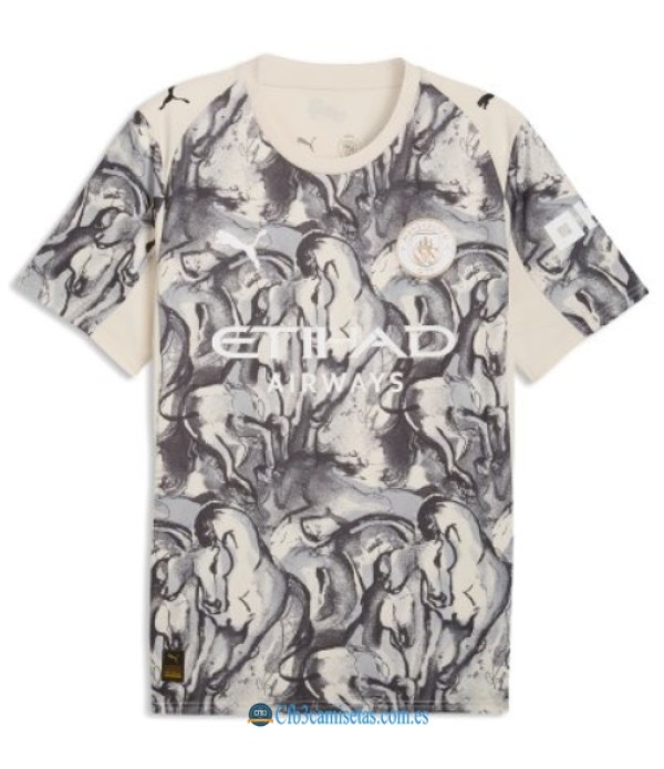 CFB3-Camisetas Camiseta manchester city año del caballo 2025/26