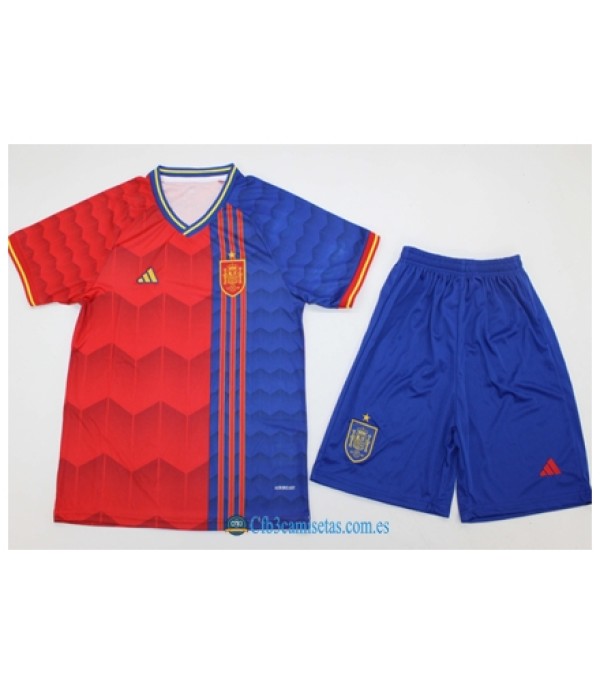 CFB3-Camisetas España edición especial camiseta 2025/26 rojo/azul - niÑos