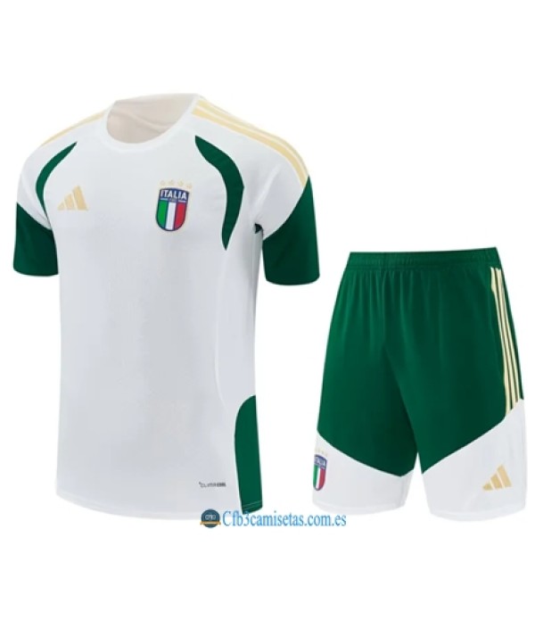 CFB3-Camisetas Kit entrenamiento italia 2026-white
