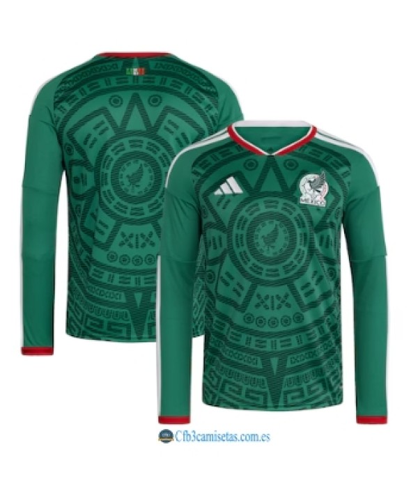 CFB3-Camisetas Mexico 1a equipacion 2026 ml