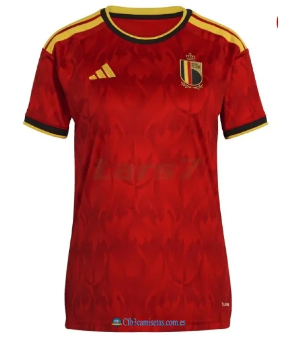 CFB3-Camisetas Belgica 1a equipación 2026 - mujer