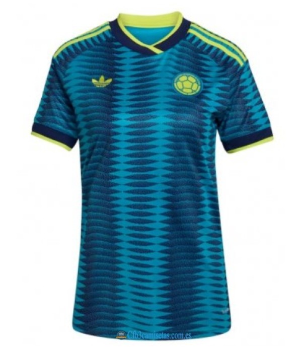 CFB3-Camisetas Colombia 2a equipación 2026 - mujer