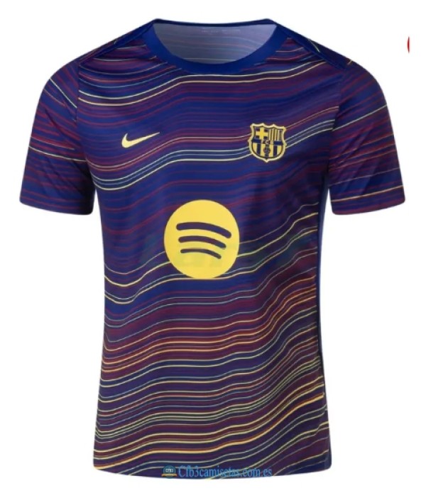 CFB3-Camisetas Fc barcelona camiseta de entrenamiento 2025/26-match multicolor