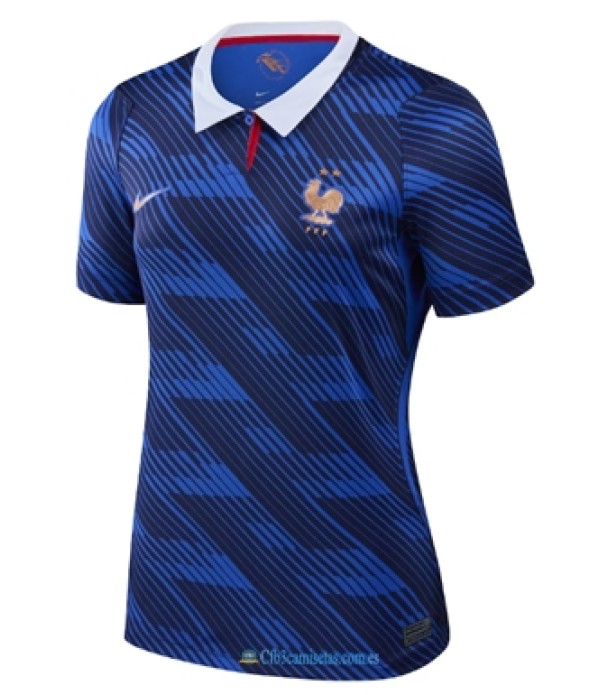 CFB3-Camisetas Francia 1a equipación 2026 - mujer