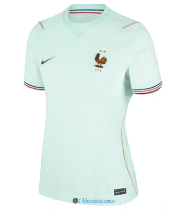 CFB3-Camisetas Francia 2a equipación 2026 - mujer
