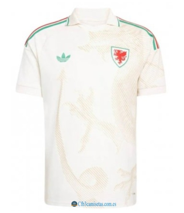 CFB3-Camisetas Gales 2a equipación 2026