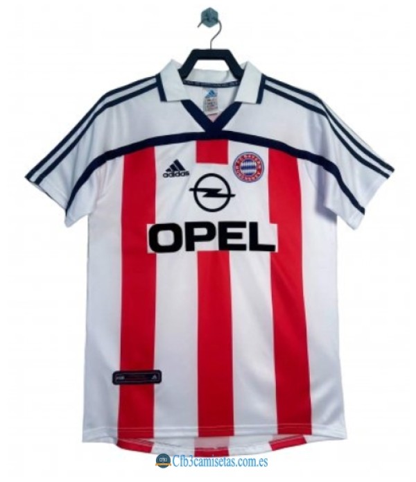 CFB3-Camisetas Bayern munich 2a equipación 2000/02