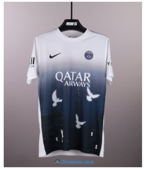 CFB3-Camisetas Camiseta pre-partido psg x 3.paradis 2025/26