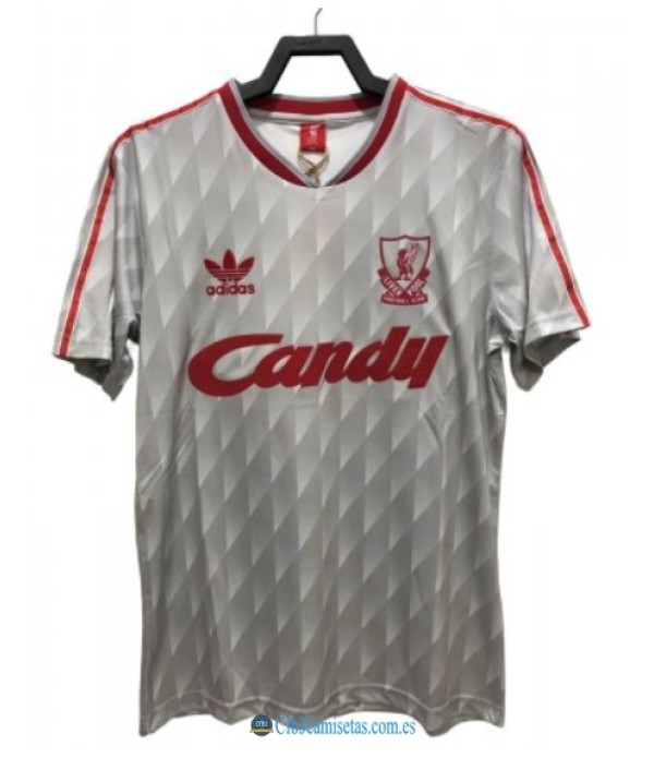 CFB3-Camisetas Liverpool 2a equipación 1989/91