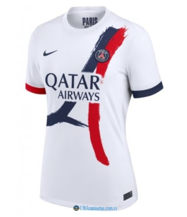 CFB3-Camisetas Psg 2a equipación 2025/26 - mujer