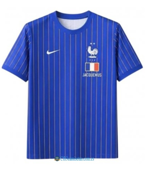 CFB3-Camisetas Camiseta pre-partido nike x jacquemus x francia 2026