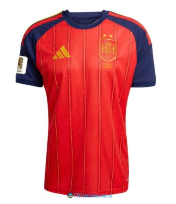 CFB3-Camisetas España 1a equipación 2026 - 2 estrellas
