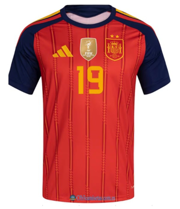 CFB3-Camisetas España 1a equipación 2026 - authentic-2 estrellas