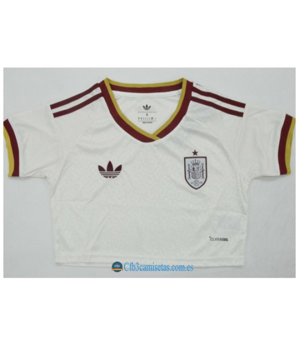 CFB3-Camisetas España 2a equipación 2026 - cropped mujer