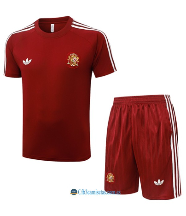 CFB3-Camisetas Kit entrenamiento españa 2026- rojo